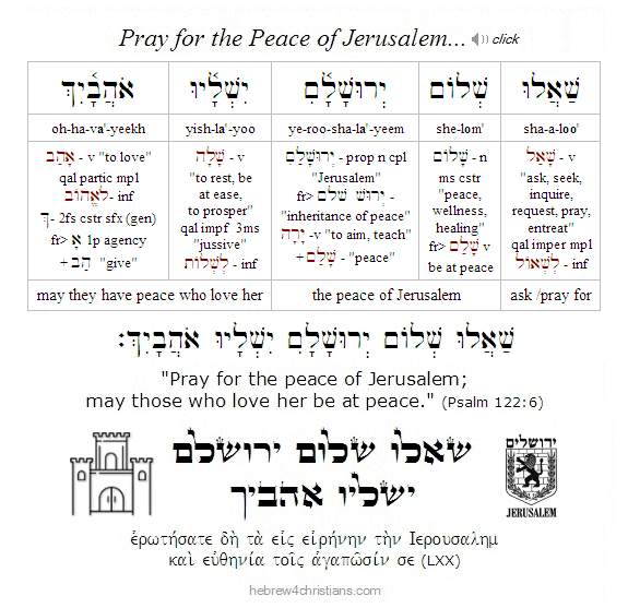 Pray for the Peace...